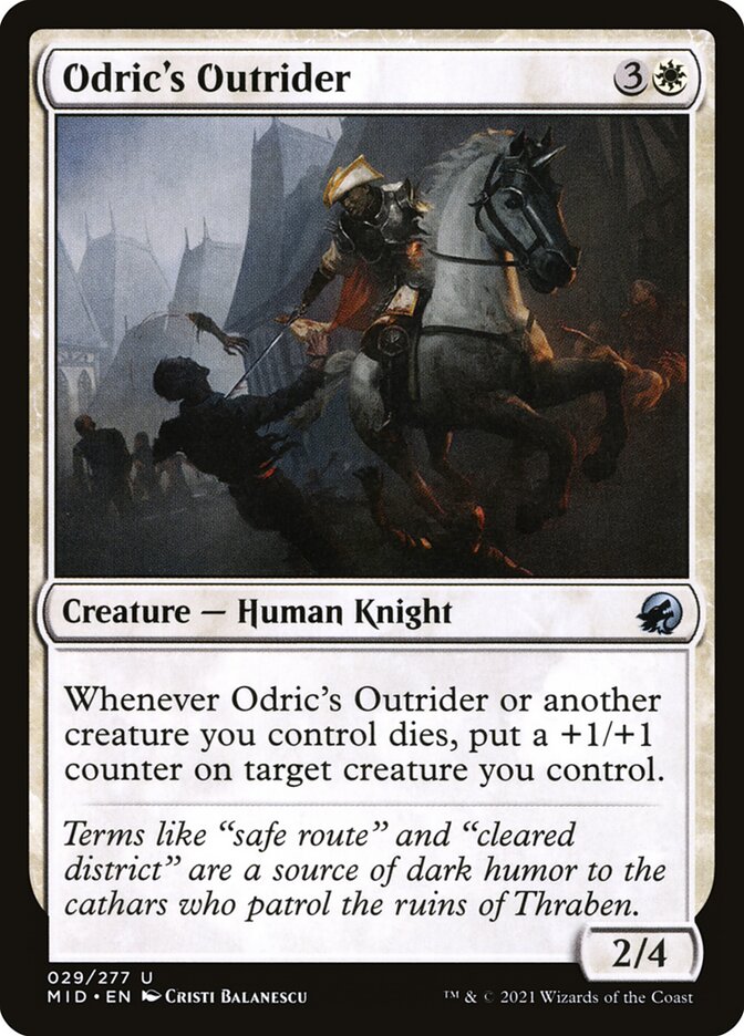 Odric's Outrider - Foil