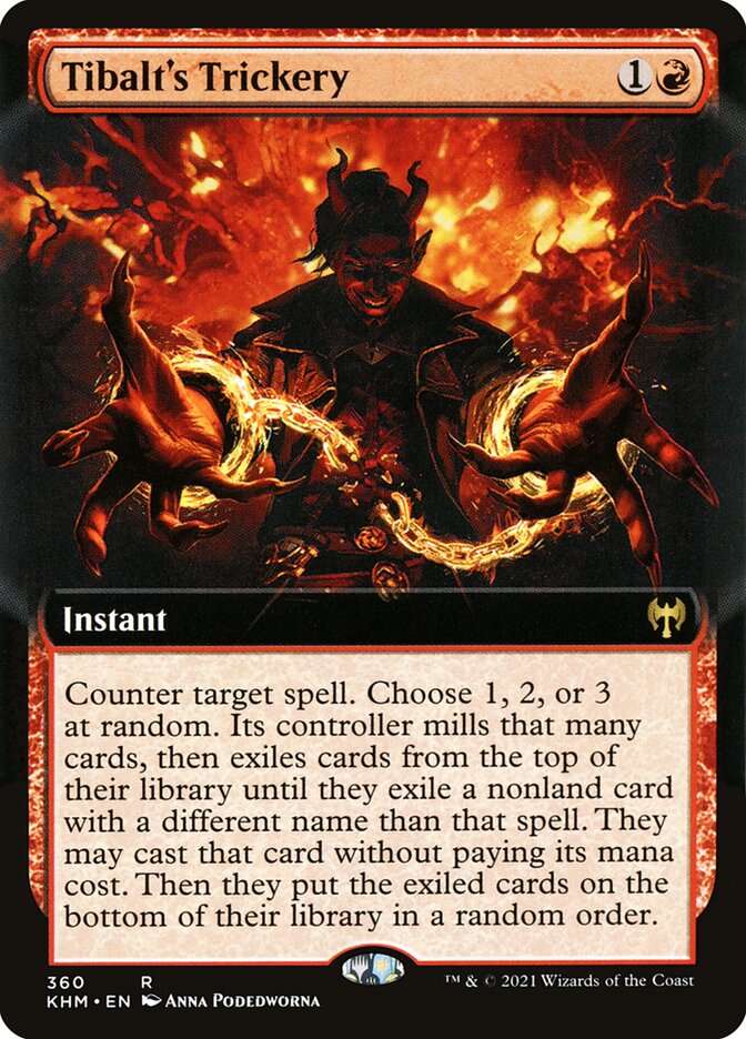 Tibalt's Trickery - Extended Art - Foil