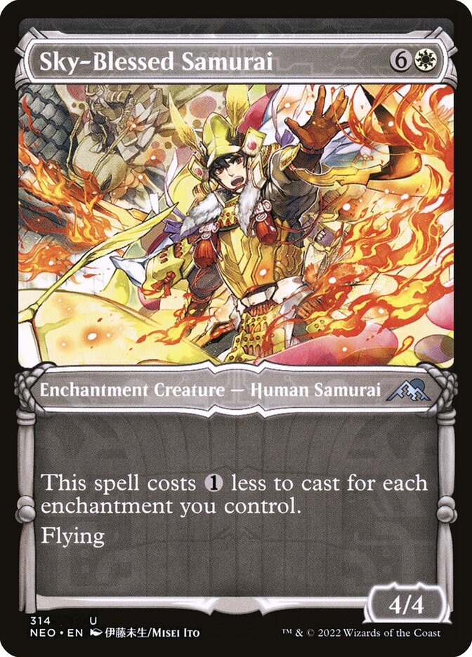 Sky-Blessed Samurai - Showcase - Foil