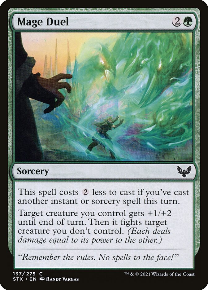 Mage Duel - Foil