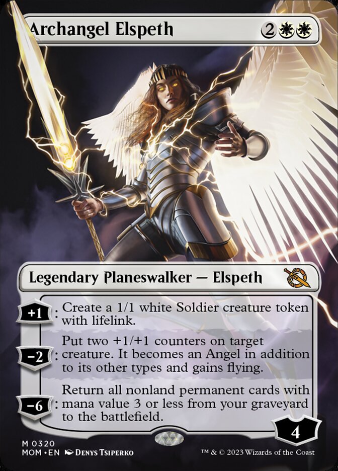 Archangel Elspeth - Borderless - Foil