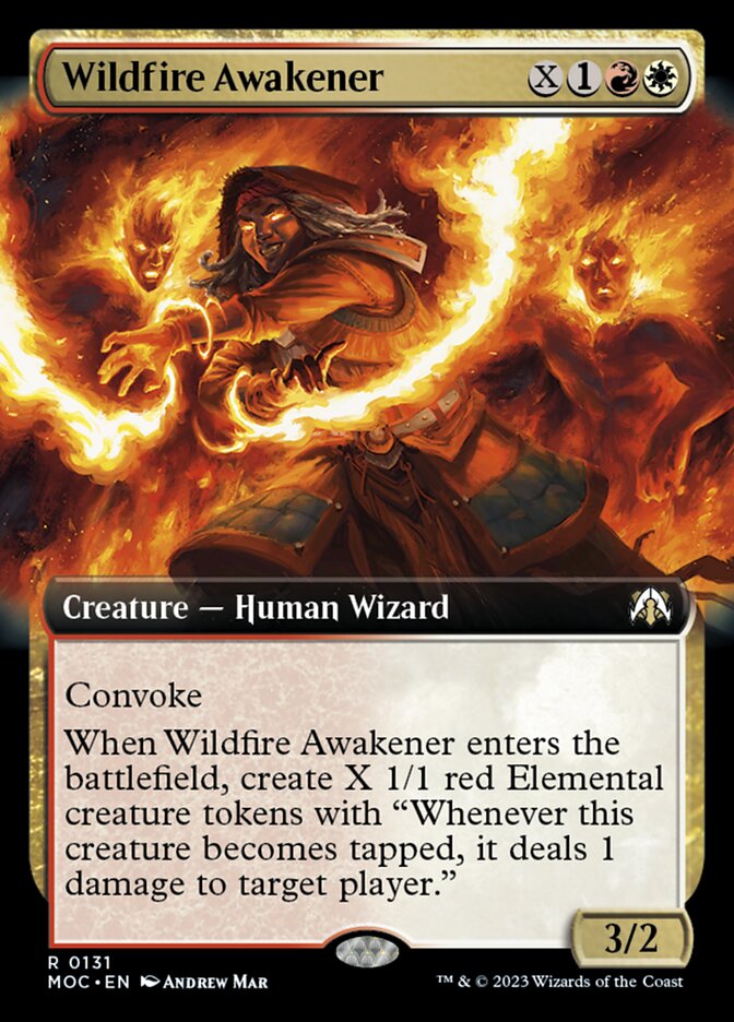 Wildfire Awakener - Extended Art