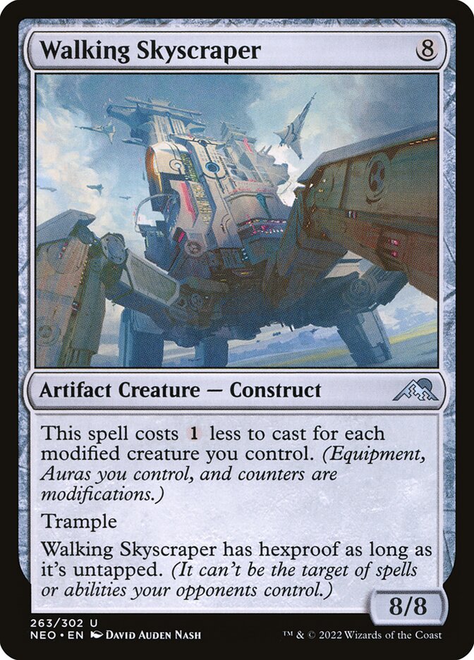 Walking Skyscraper - Foil