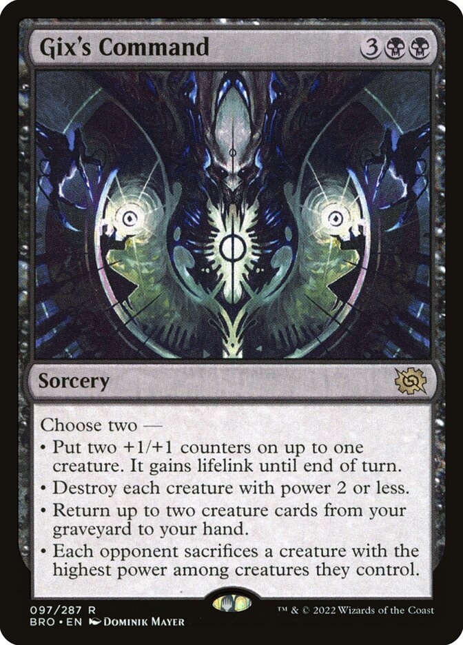 Gix's Command - Foil