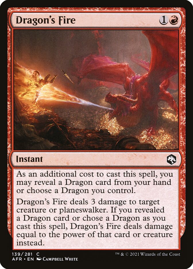 Dragon's Fire - Foil