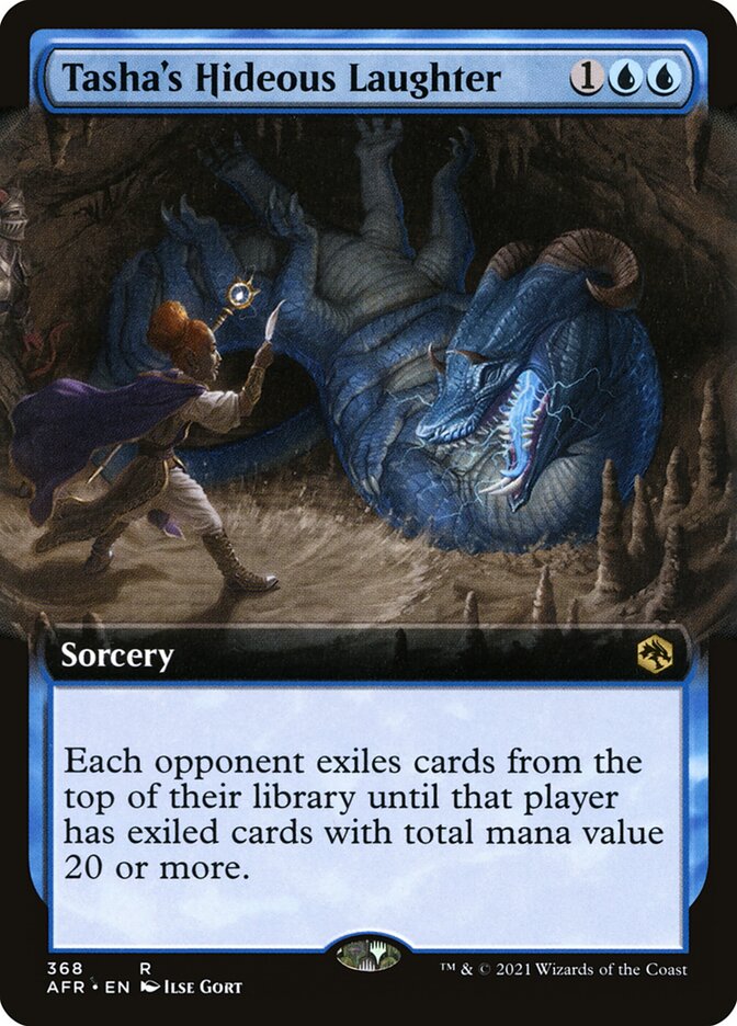 Tasha's Hideous Laughter - Extended Art - Foil