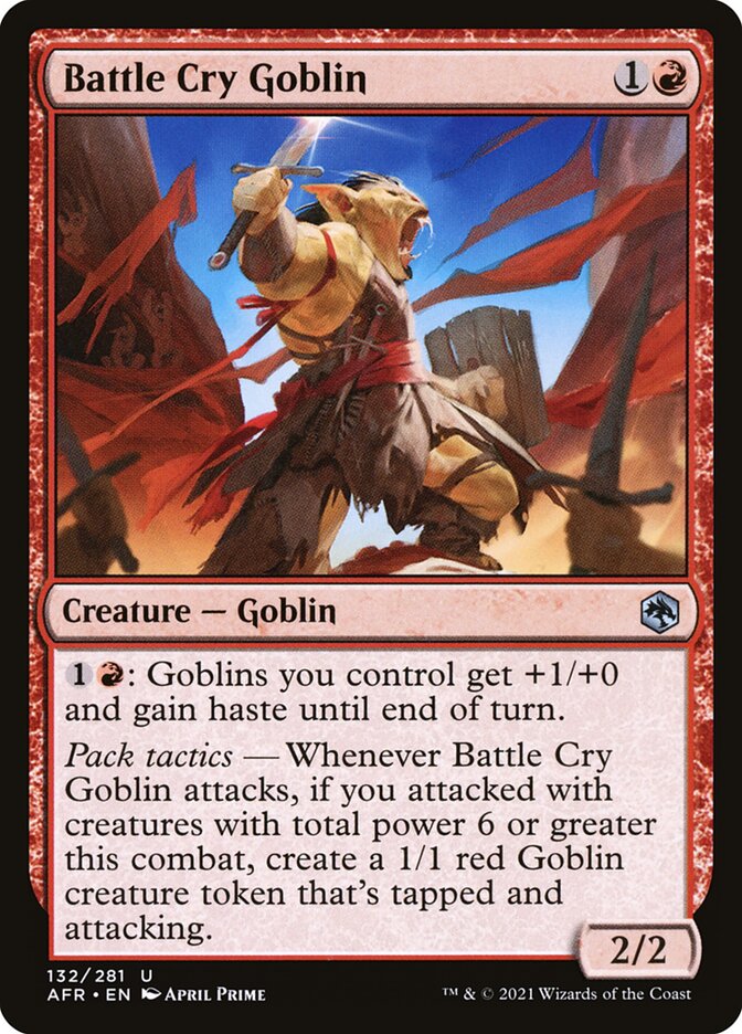 Battle Cry Goblin - Foil