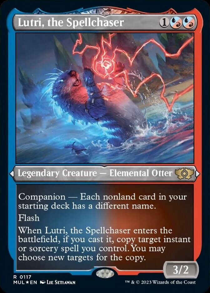 Lutri, the Spellchaser - Etched - Foil