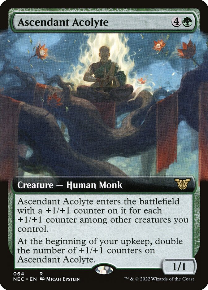 Ascendant Acolyte - Extended Art