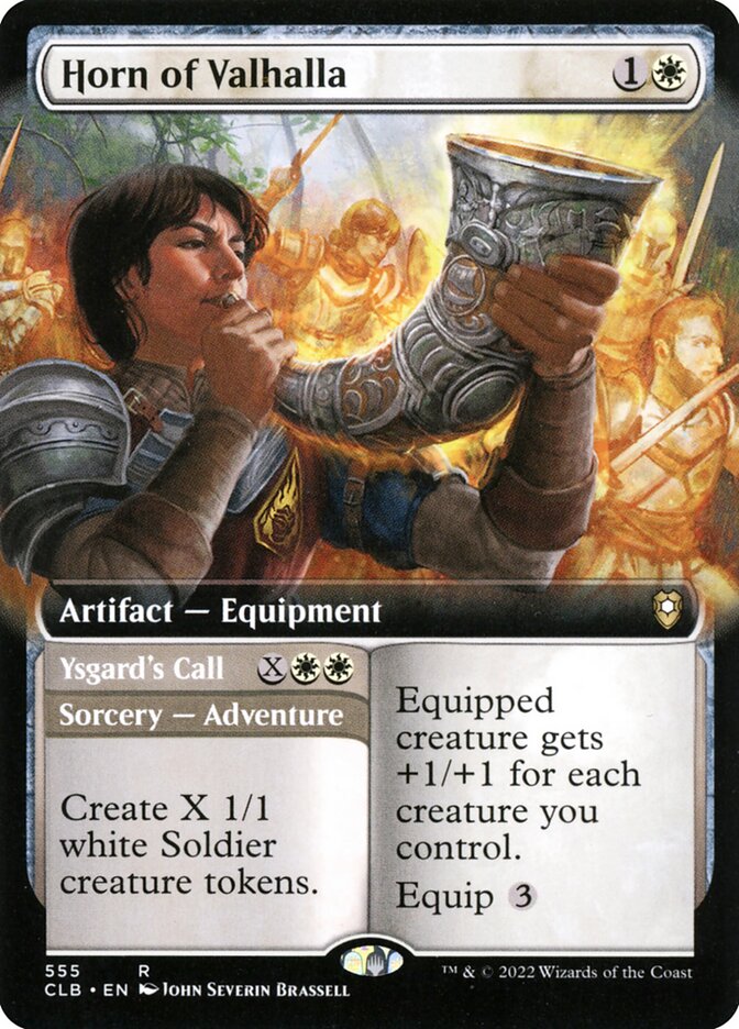Horn of Valhalla // Ysgard's Call - Extended Art
