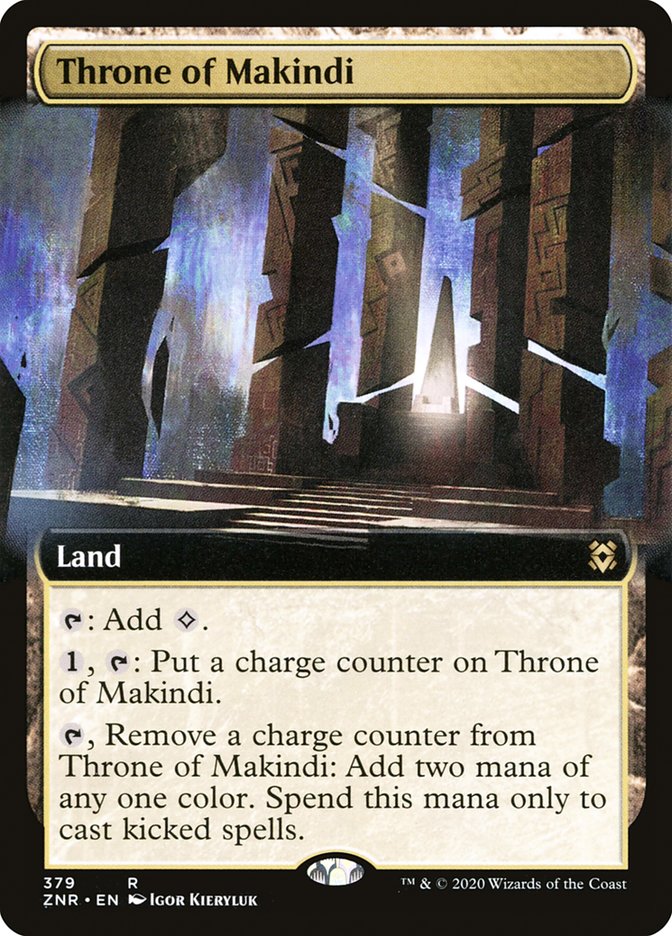 Throne of Makindi - Extended Art