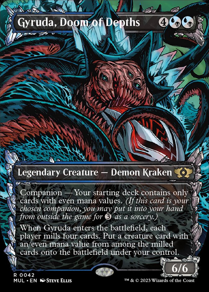 Gyruda, Doom of Depths - Showcase - Foil
