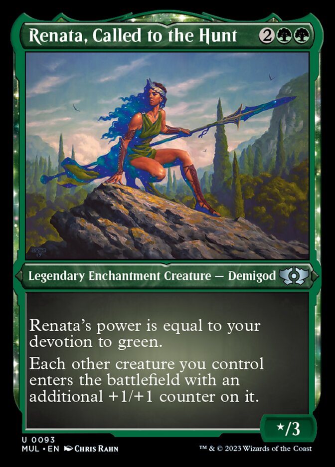 Renata, Called to the Hunt - Etched - Foil