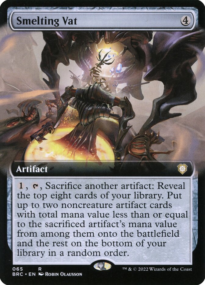 Smelting Vat - Extended Art - Foil