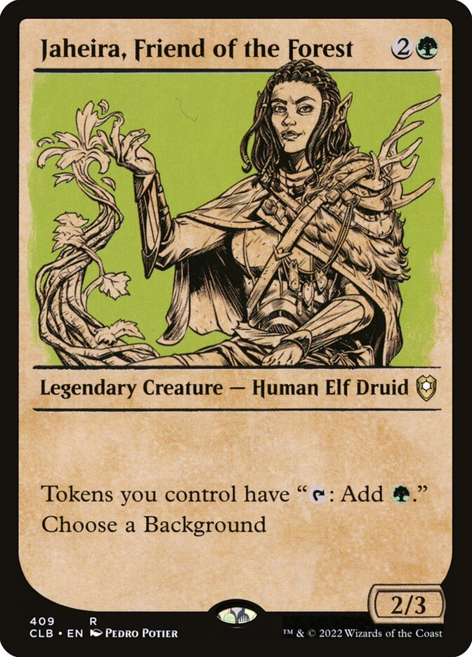 Jaheira, Friend of the Forest - Showcase - Foil