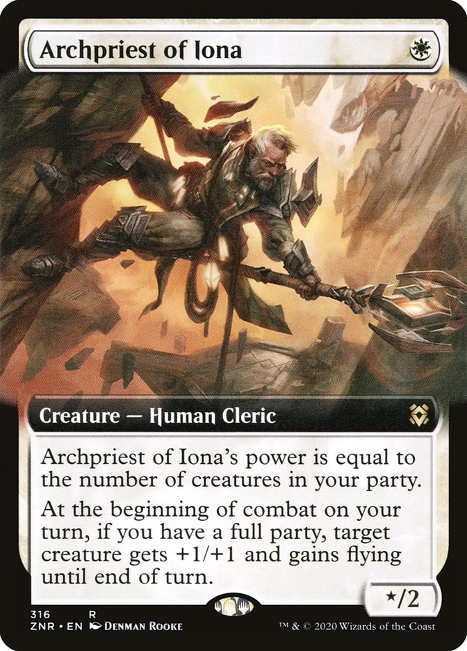 Archpriest of Iona - Extended Art - Foil