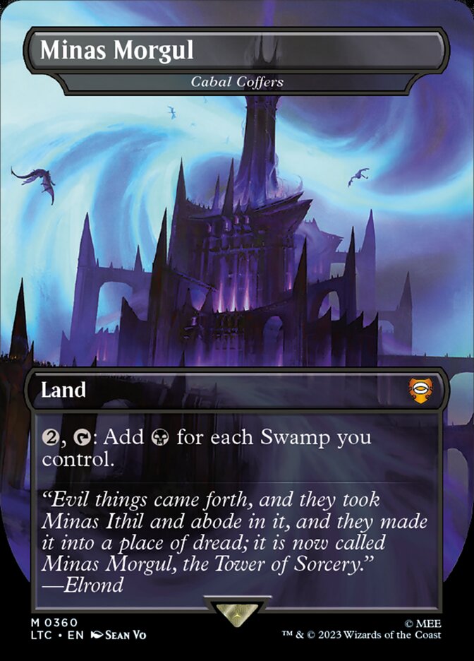 Minas Morgul (Cabal Coffers) - Borderless - Foil