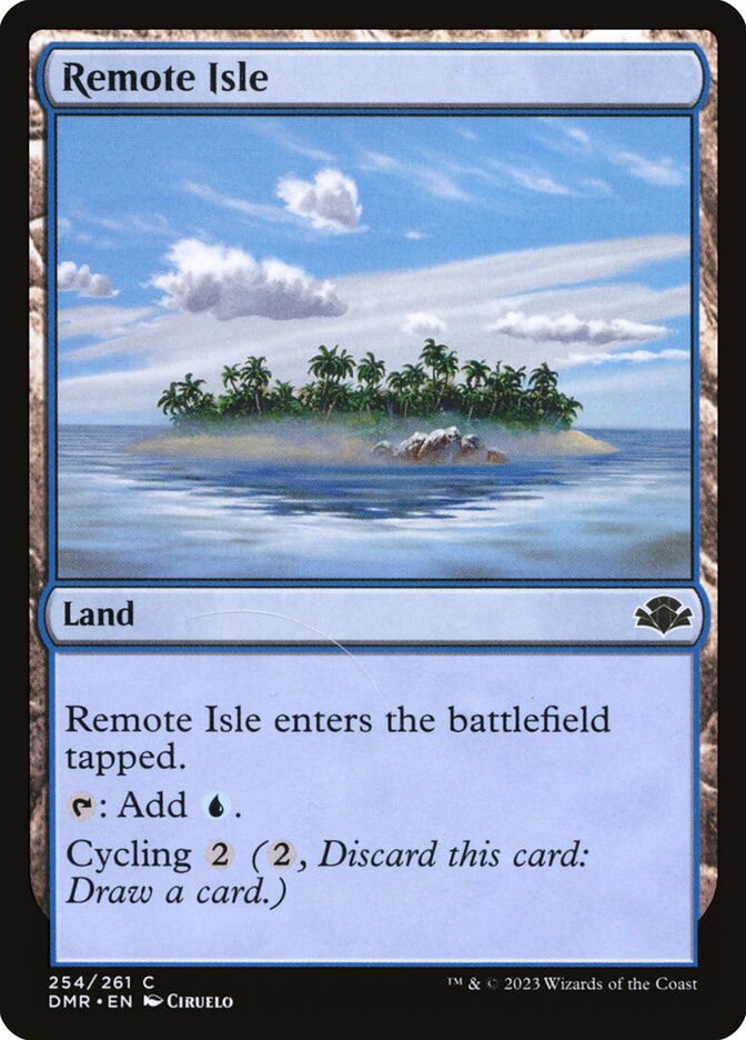 Remote Isle - Foil