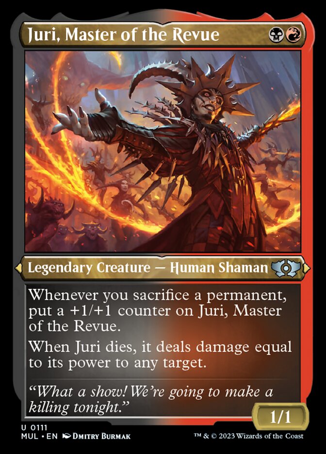 Juri, Master of the Revue - Etched - Foil