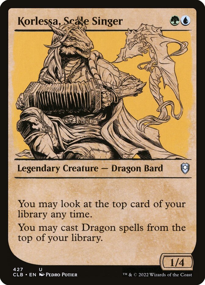 Korlessa, Scale Singer - Showcase - Foil