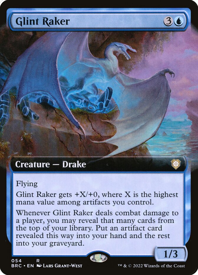 Glint Raker - Extended Art - Foil