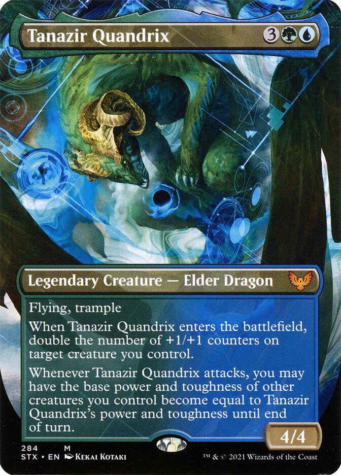 Tanazir Quandrix - Borderless - Foil