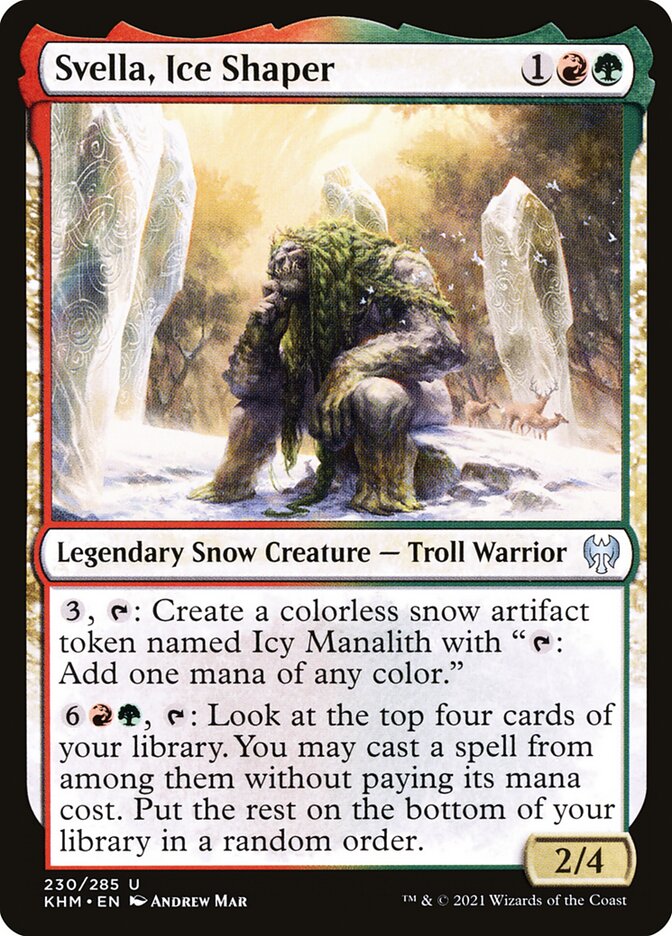 Svella, Ice Shaper - Foil