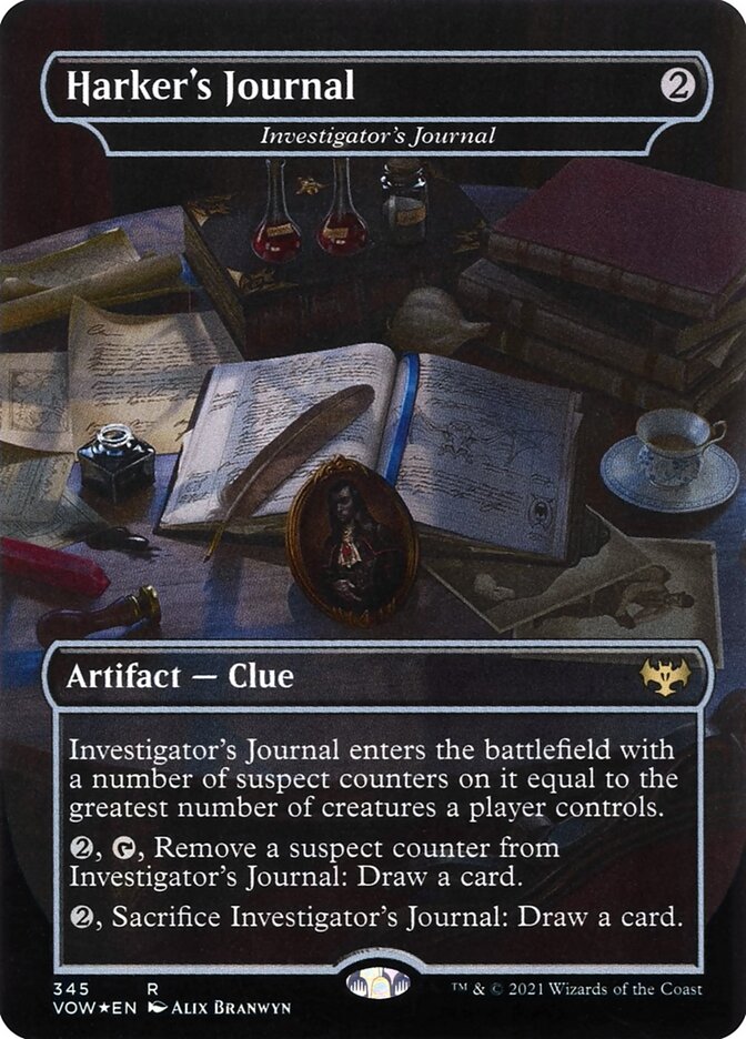 Harker's Journal (Investigator's Journal) - Borderless Dracula Series
