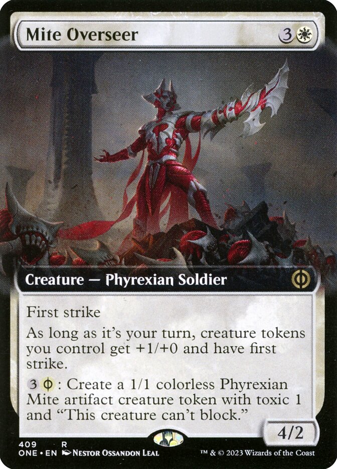 Mite Overseer - Extended Art - Foil