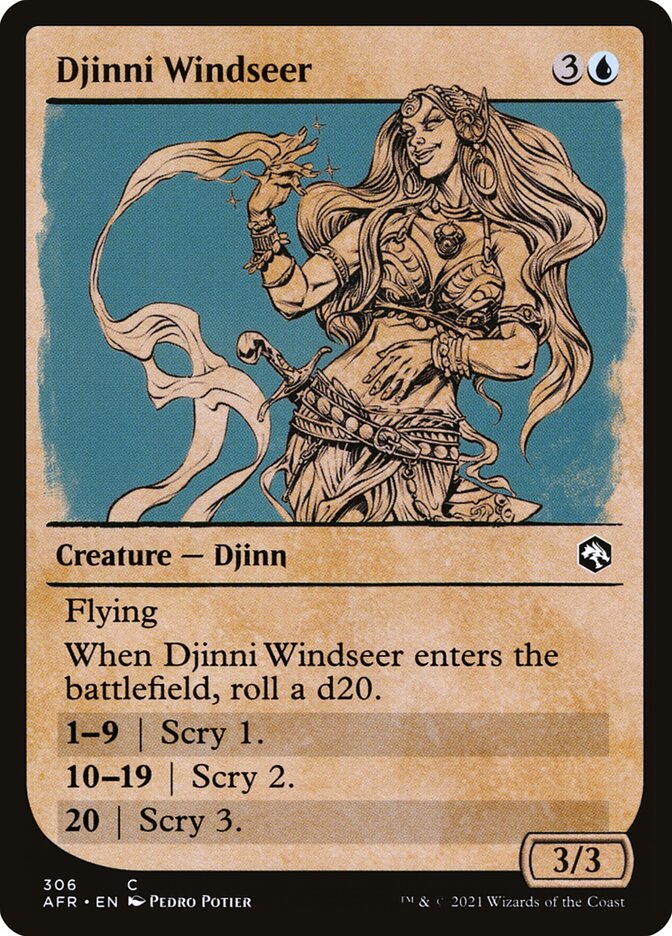 Djinni Windseer - Showcase - Foil