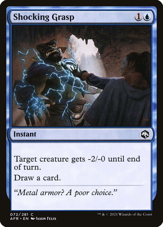 Shocking Grasp - Foil