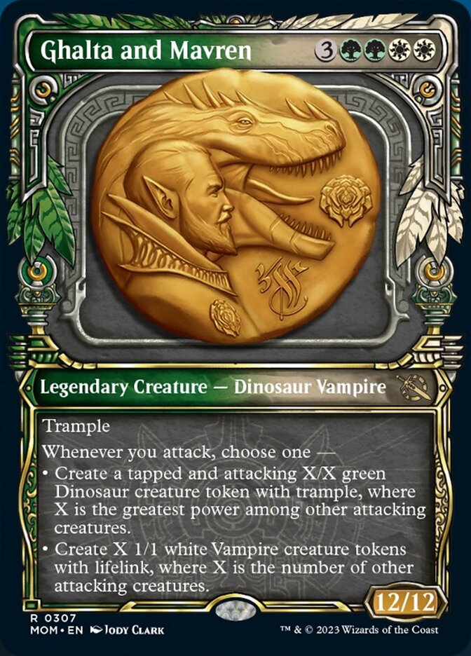 Ghalta and Mavren - Showcase - Foil