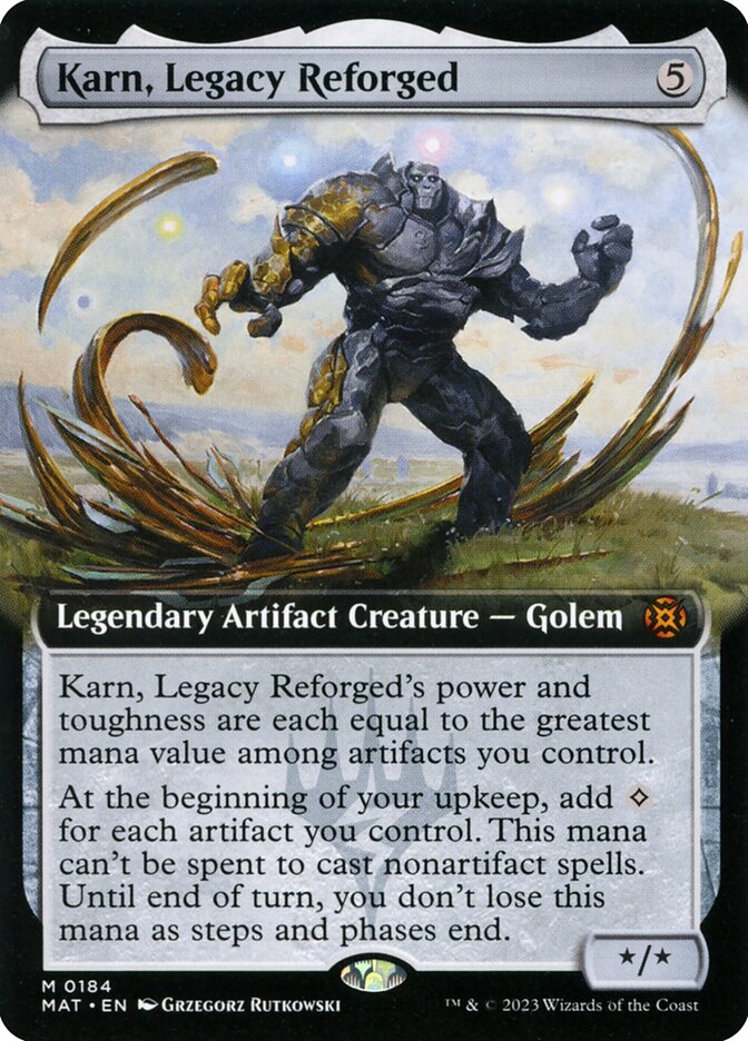 Karn, Legacy Reforged - Extended Art - Foil