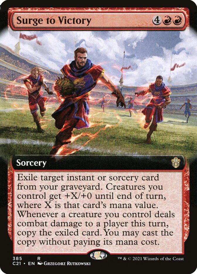 Surge to Victory - Extended Art