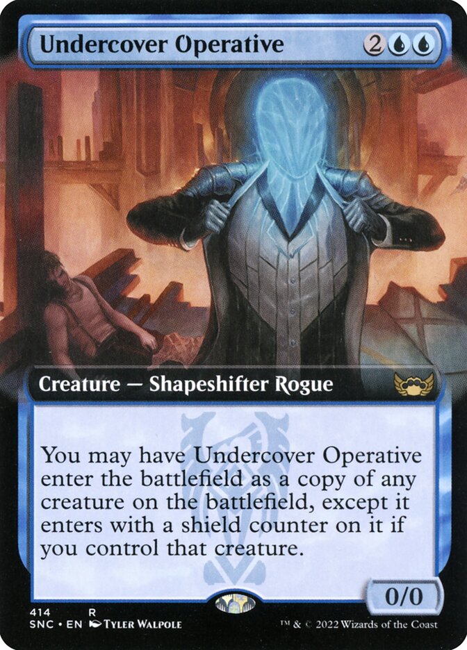 Undercover Operative - Extended Art - Foil