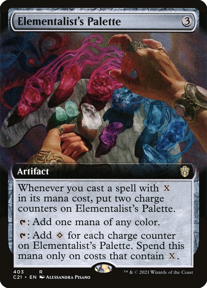 Elementalist's Palette - Extended Art