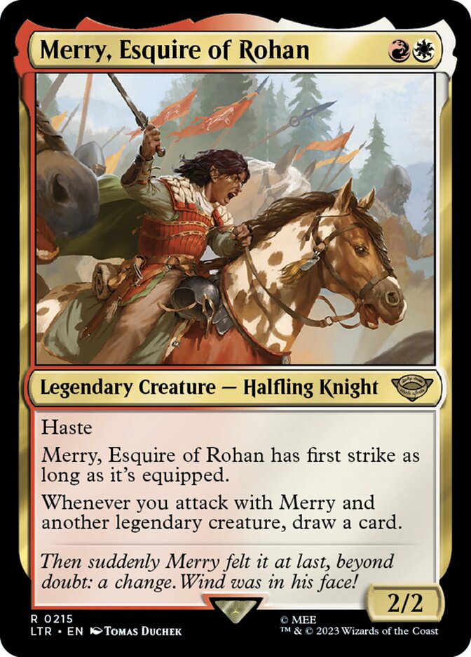 Merry, Esquire of Rohan - Foil