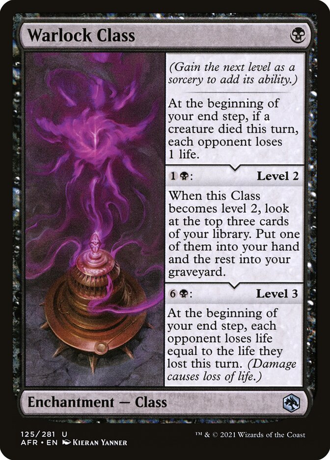 Warlock Class - Foil