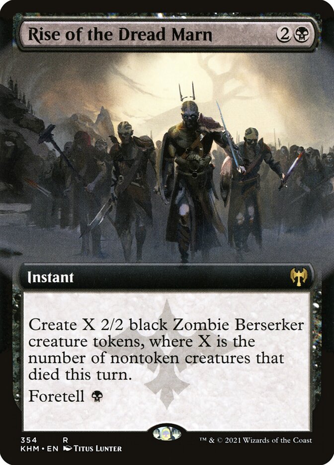 Rise of the Dread Marn - Extended Art - Foil