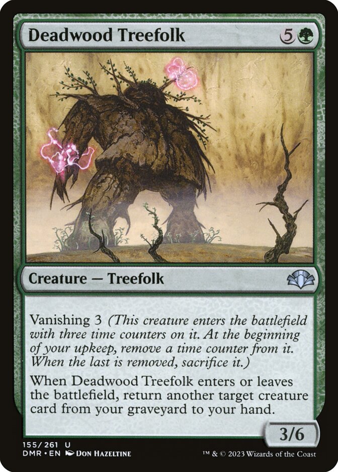 Deadwood Treefolk - Foil