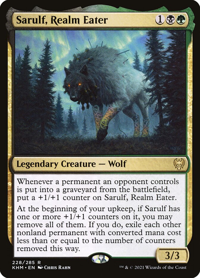 Sarulf, Realm Eater - Foil