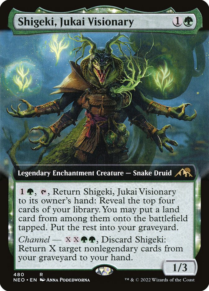 Shigeki, Jukai Visionary - Extended Art - Foil