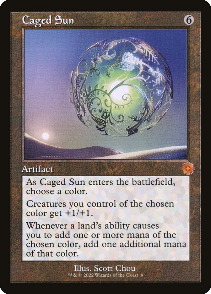 Caged Sun - Foil