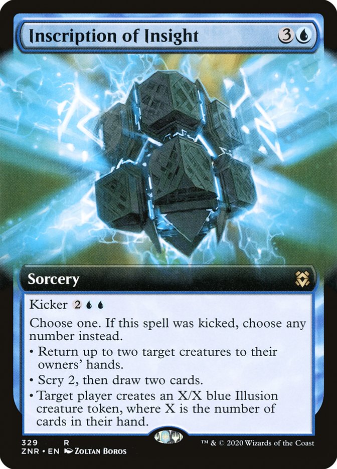 Inscription of Insight - Extended Art - Foil