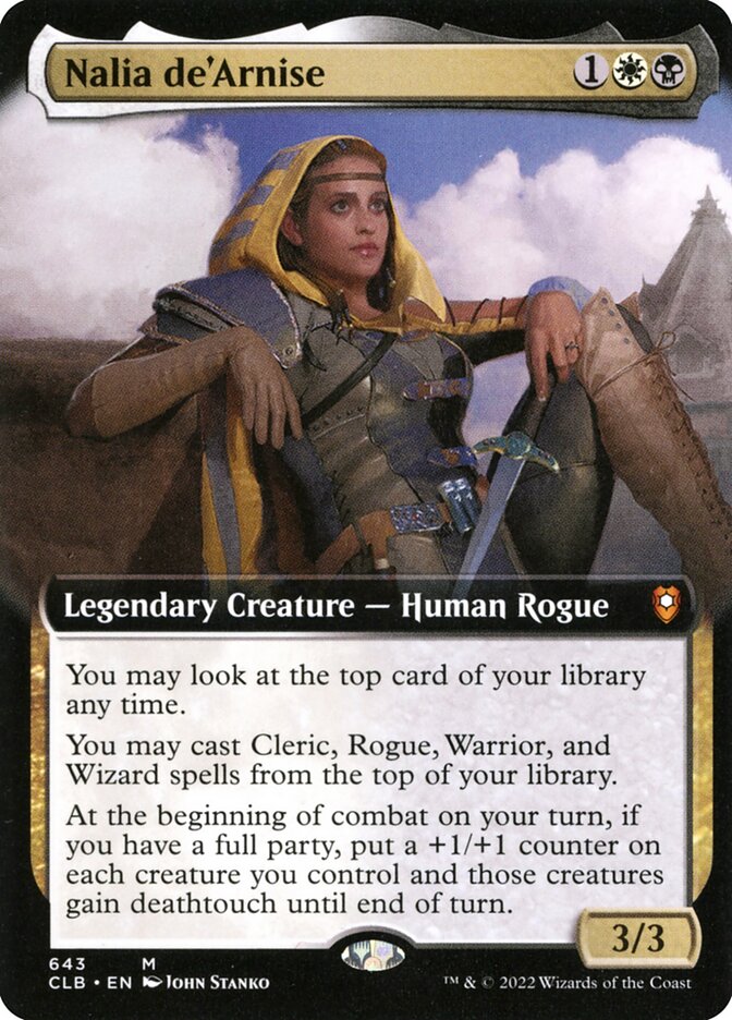 Nalia de'Arnise - Extended Art