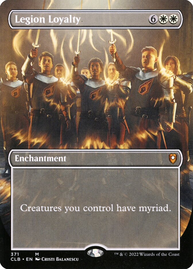 Legion Loyalty - Borderless - Foil