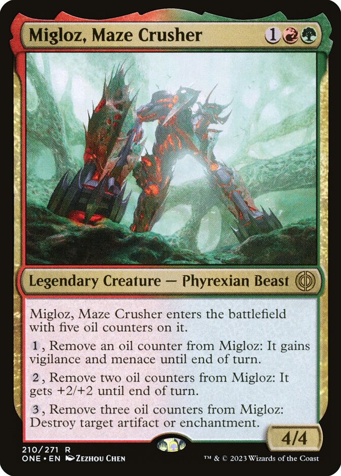 Migloz, Maze Crusher - Foil