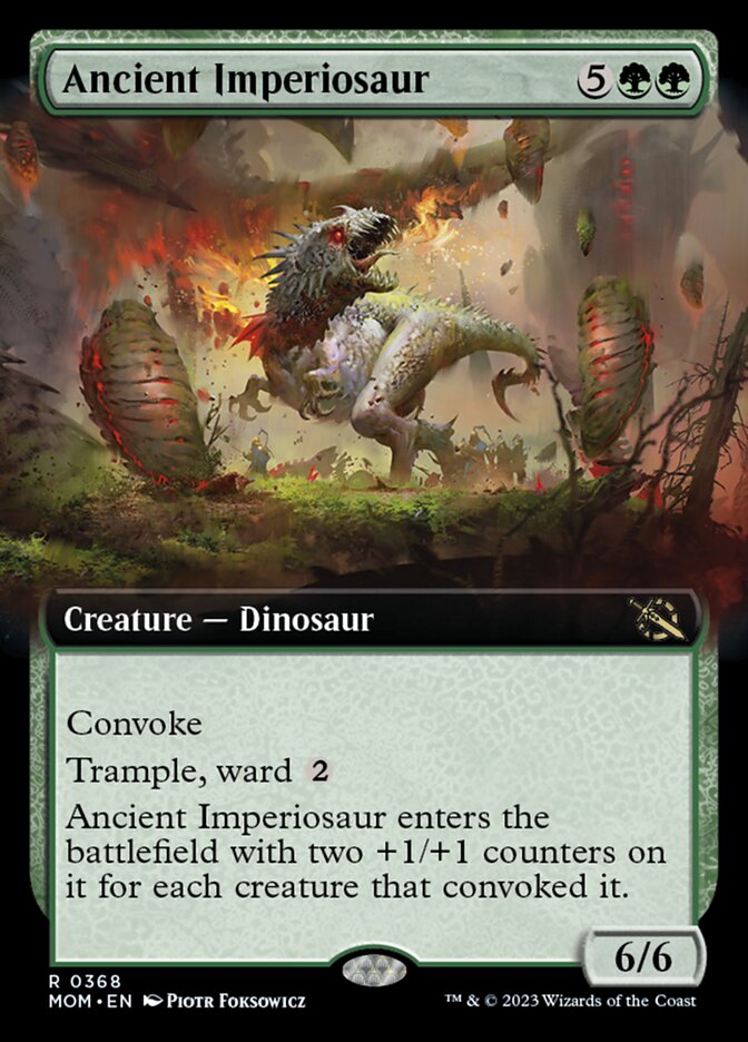 Ancient Imperiosaur - Extended Art - Foil