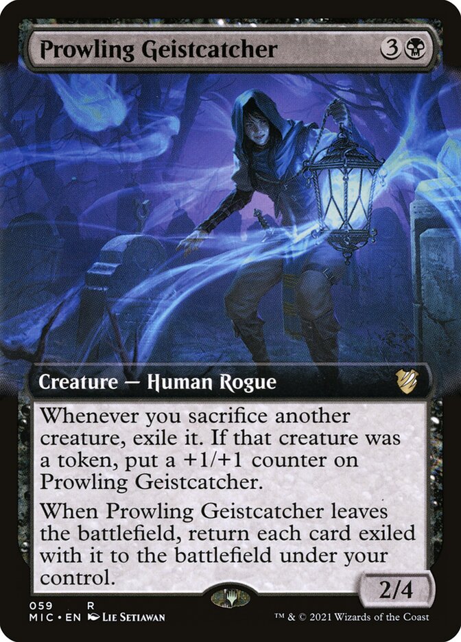 Prowling Geistcatcher - Extended Art