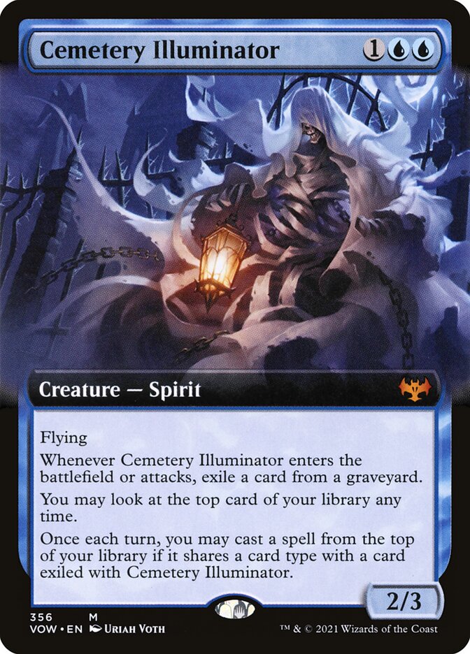Cemetery Illuminator - Extended Art - Foil